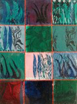 # Margaret A. CHINN (British b. 1936) Studies of Foliage Monoprint Signed verso Framed and glazed