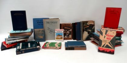 A quantity of aviation related volumes - including biographical, fictional and reference works.