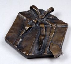 Gemma STEVENS (British, 20th/12st century) - New Home, bronze, produced for the British Art Medal