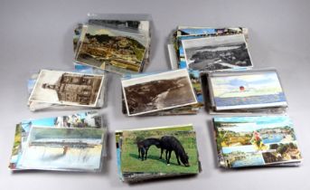 A quantity of postcards - mostly Cornwall and the South-West views, together with a few of early