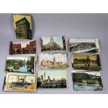 A quantity of late 19th and early 20th century postcards - mostly American views, but including
