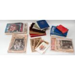 A quantity of Royal Commemorative volumes - including 1937 and later Coronation albums, other