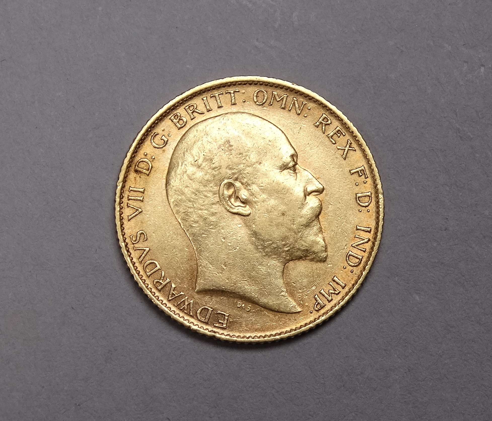 An Edwardian half sovereign - 1907. - Image 2 of 2