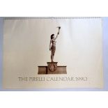 A Pirelli calendar - 1990, subjects themed around the ancient Olympics, with original cardboard