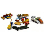 A small quantity of Dinky Supertoys commercial vehicles - together with other Dinky, Corgi and other