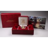 United Kingdom, Elizabeth II gold proof half sovereign 2007 - Royal Mint, in capsule, boxed with