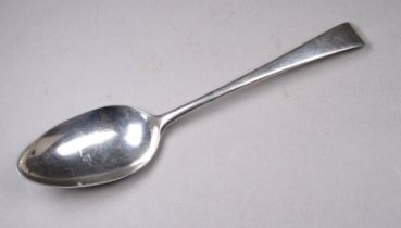 A silver dessert spoon - London 1788, Hester Bateman, weight 29.6g.