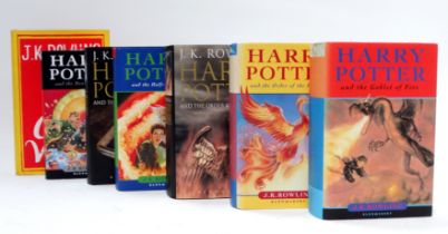 ROWLING J. K. - Harry Potter and the Goblet of Fire, first edition with dust jacket, together with