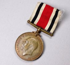 A George V Special Constabulary Faithful Service medal.