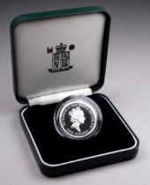 A Royal Mint silver proof £2 coin, 1994 - boxed.