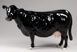 A Beswick Black Galloway cow - model no 4113B, BCC 2002 limited edition of 500, designed by Robert