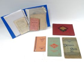 Twenty five various early 20th century motoring guides and pamphlets - including 1936 car price