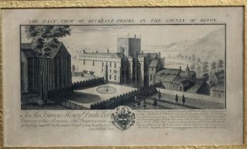 Samuel and Nathaniel BUCK (British 17th/18th Century The East View of Buckland Priory in the