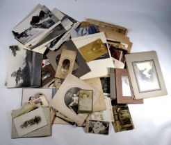 A quantity of early 20th century photographs - including Welsh and Scottish holiday resorts and