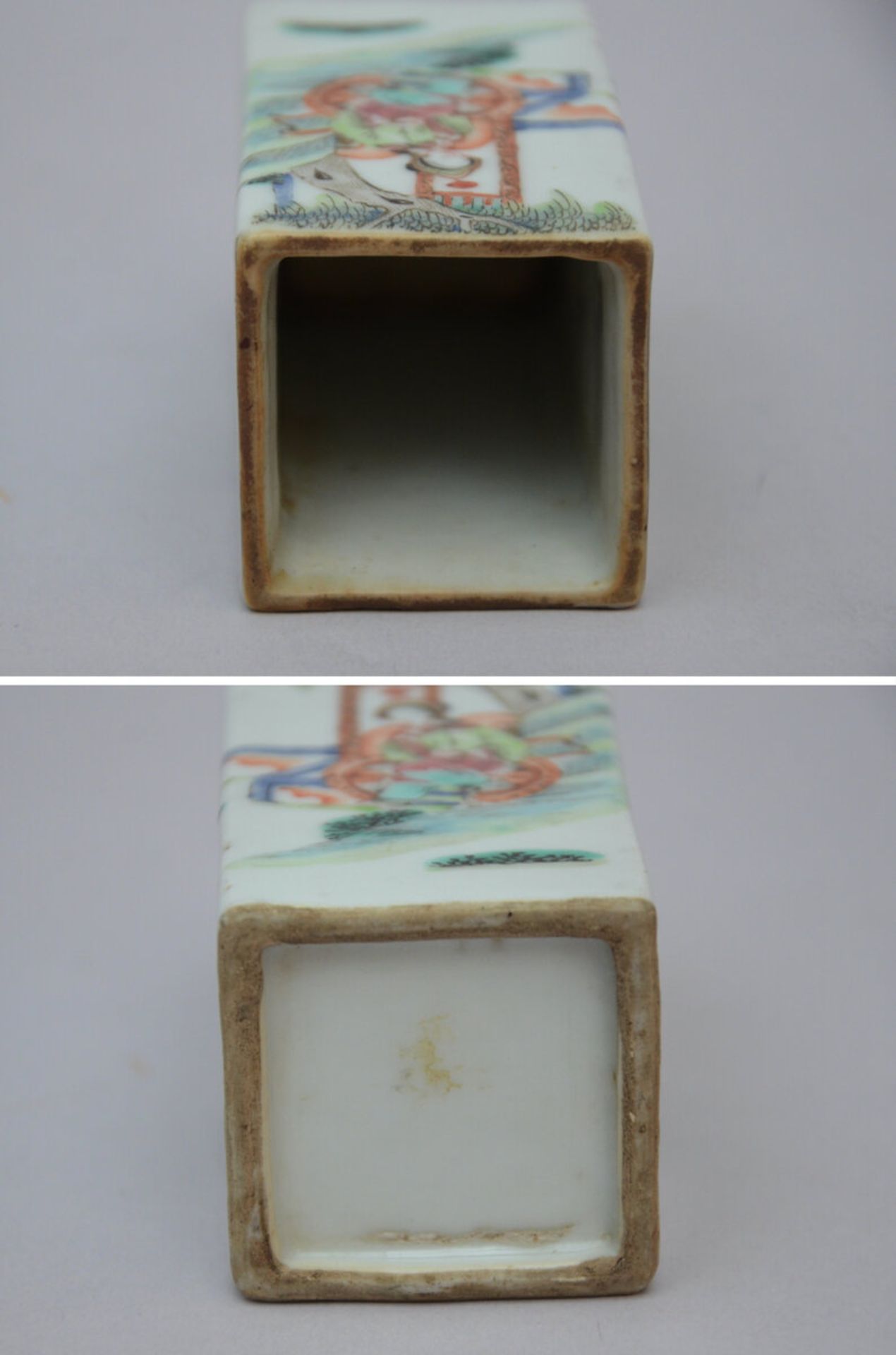 A collection of Chinese porcelain and a pair of lacquer boxes - Bild 6 aus 6