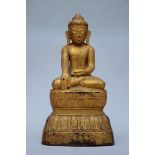 Seated Buddha, Burma (h75cm)