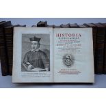 15 books 'Historia Ecclesiastica' (27x20cm)