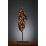 Statue in boxwood 'Saint-John', 17th century (h17.5cm) (*)