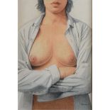 Roger Wittevrongel, 1979: drawing 'Nude' (30x21cm)