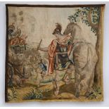 Tapestry 'Decius Mus', Brussels 17th century (302x307cm)