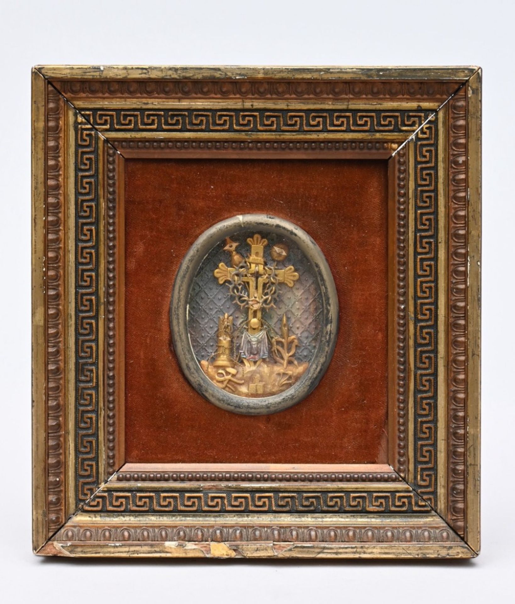 Relic 'Holy Cross', sealed (relic 8x6.5cm)