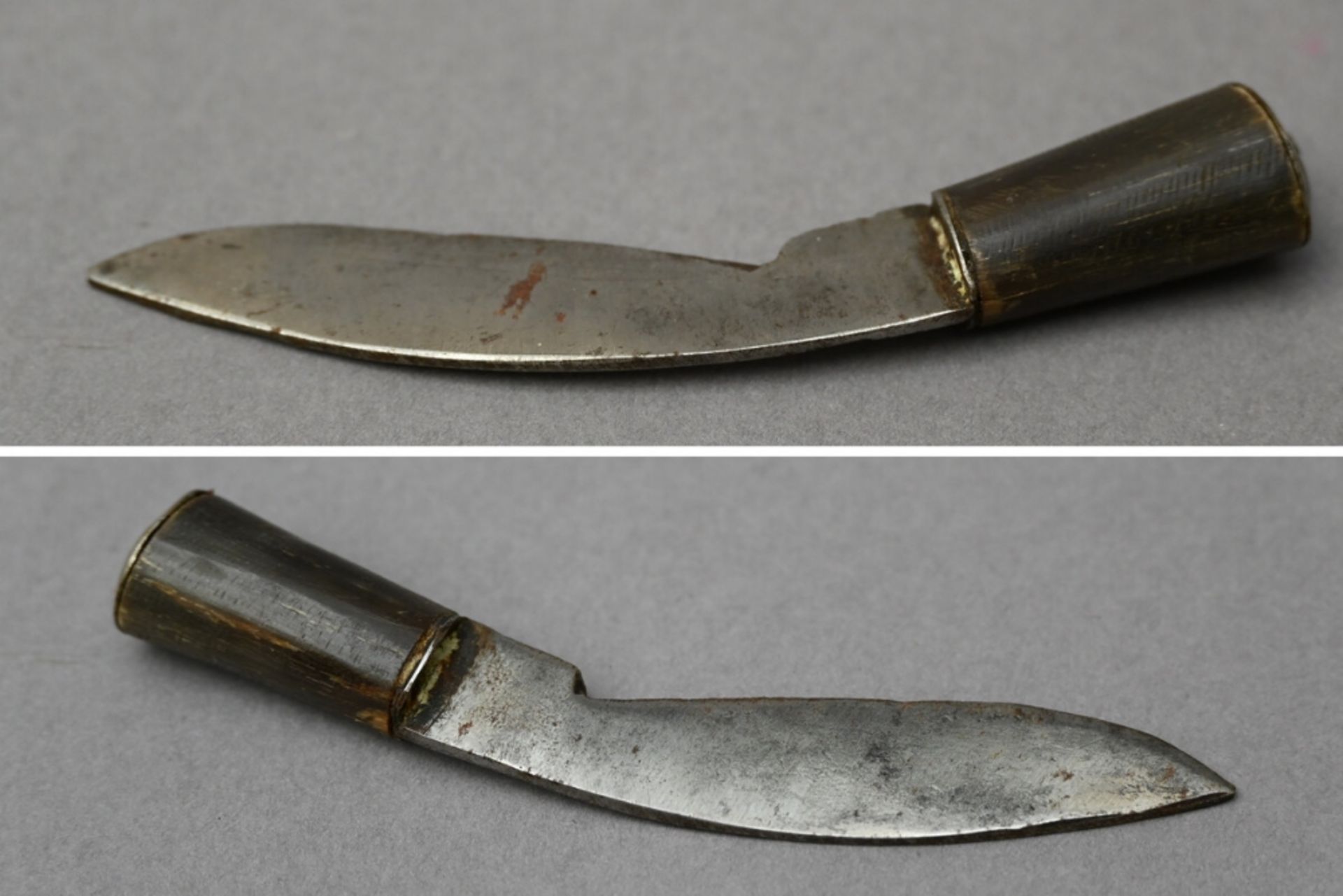 Nepalese Kukri dagger, circa 1900 (l 45cm) - Image 4 of 5