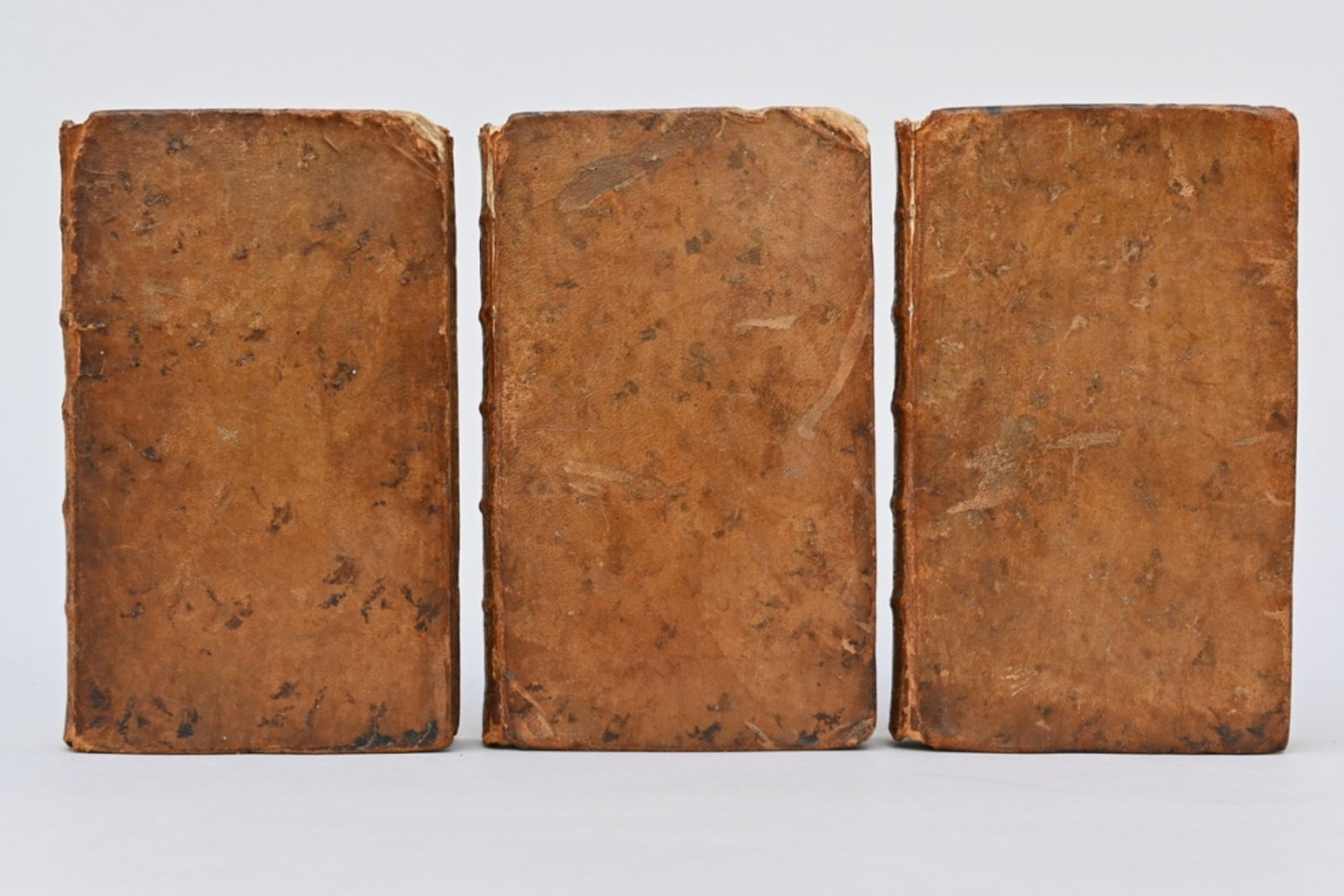 Three books: Kronyke Van Vlaenderen 1785 (18x11x4cm) - Bild 3 aus 3