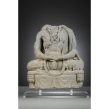 A schist torso of a Bodhisattva, Gandhara 3rd - 5th century (34x28cm) (*)