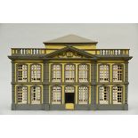 Wooden model of a house 'birdcage' (h76x119x28cm)