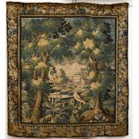 Tapestry 'greenery with birds', Oudenaarde 17th century (238x217cm)