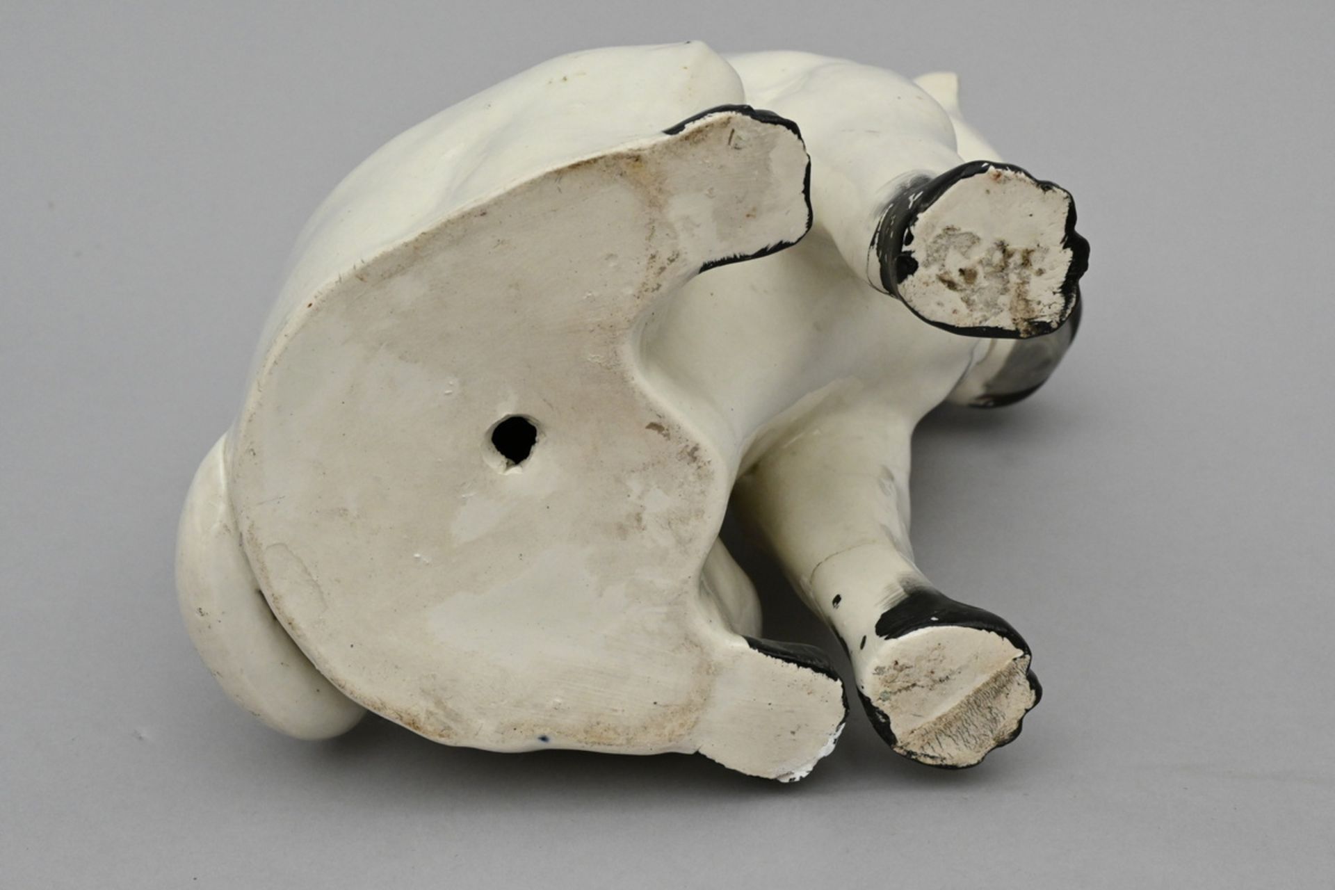Dog in ceramic (36.5cm) (*) - Bild 4 aus 4