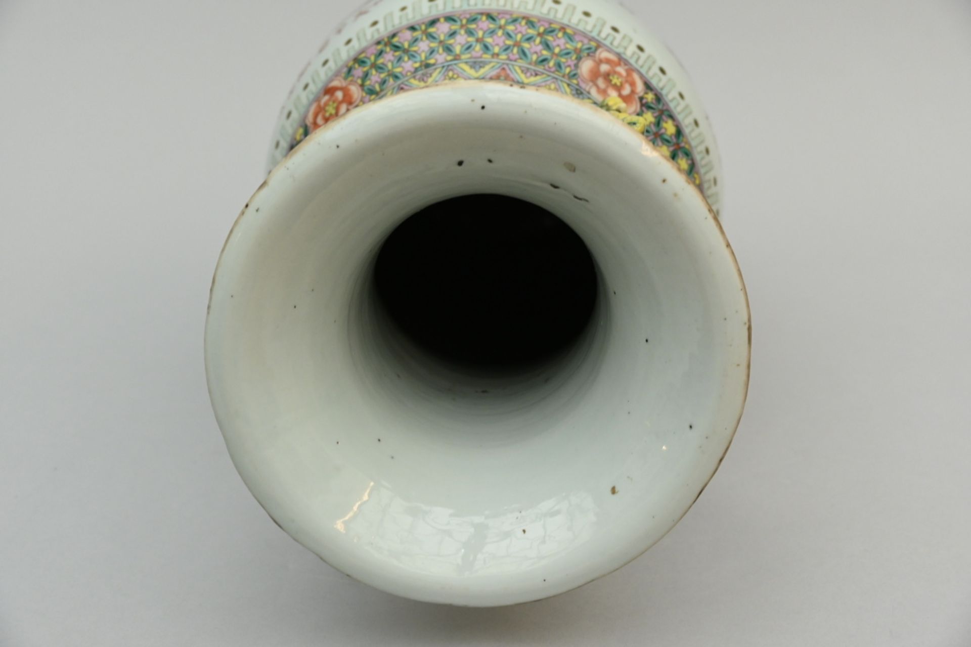 Chinese porcelain vase 'Antiquities' (h60.5cm) (*) - Image 6 of 7