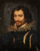 Anonymous (after Rubens): painting (o/c) 'portrait of George Villiers the Duke of Buckingham' (