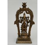 Indian statue in bronze 'Vishnu' (h29.5cm)