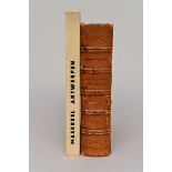 2 books Frans Masereel: 'Antwerp' 1968 (28x20x2.5cm), 'Tijl Uilenspiegel' 1942 (25.5x20.5x6cm)