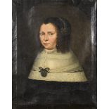 Anonymous (17th century): painting (o/c) 'portrait of a lady' (h69x54cm)