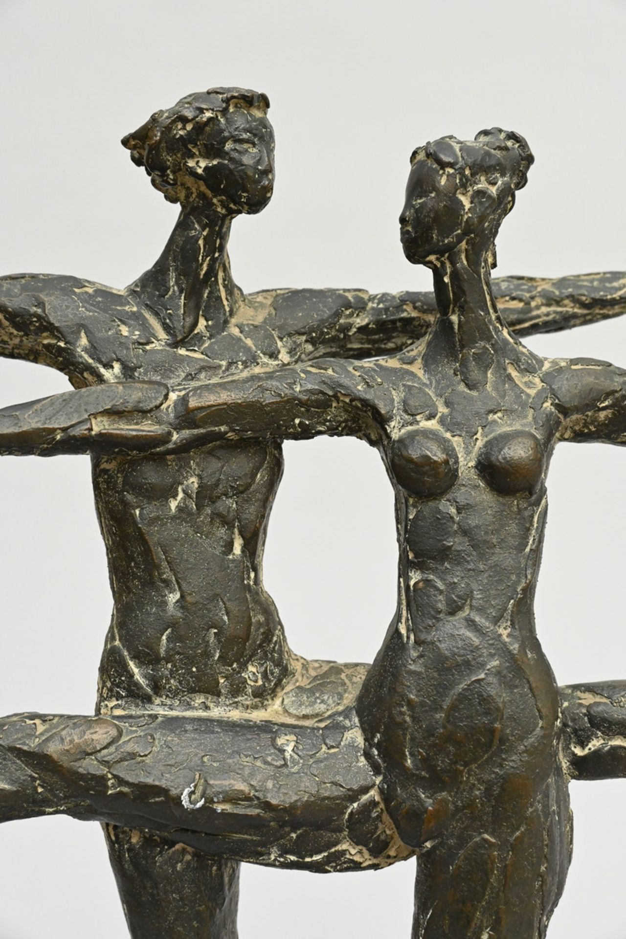 A bronze sculpture 'dancing couple' (h50cm) - Image 2 of 4