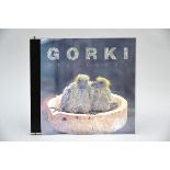 Art Collection folder about Luc De Vos 1993 Gorki 'Hij leeft' no. 54/75 with Fred Bervoets,
