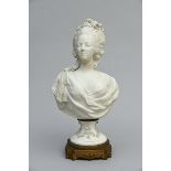 Biscuit bust 'Marie-Antoinette' (h50cm)