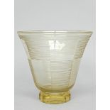 Daum ‡ Nancy: large crystal vase (h31xdia33cm)