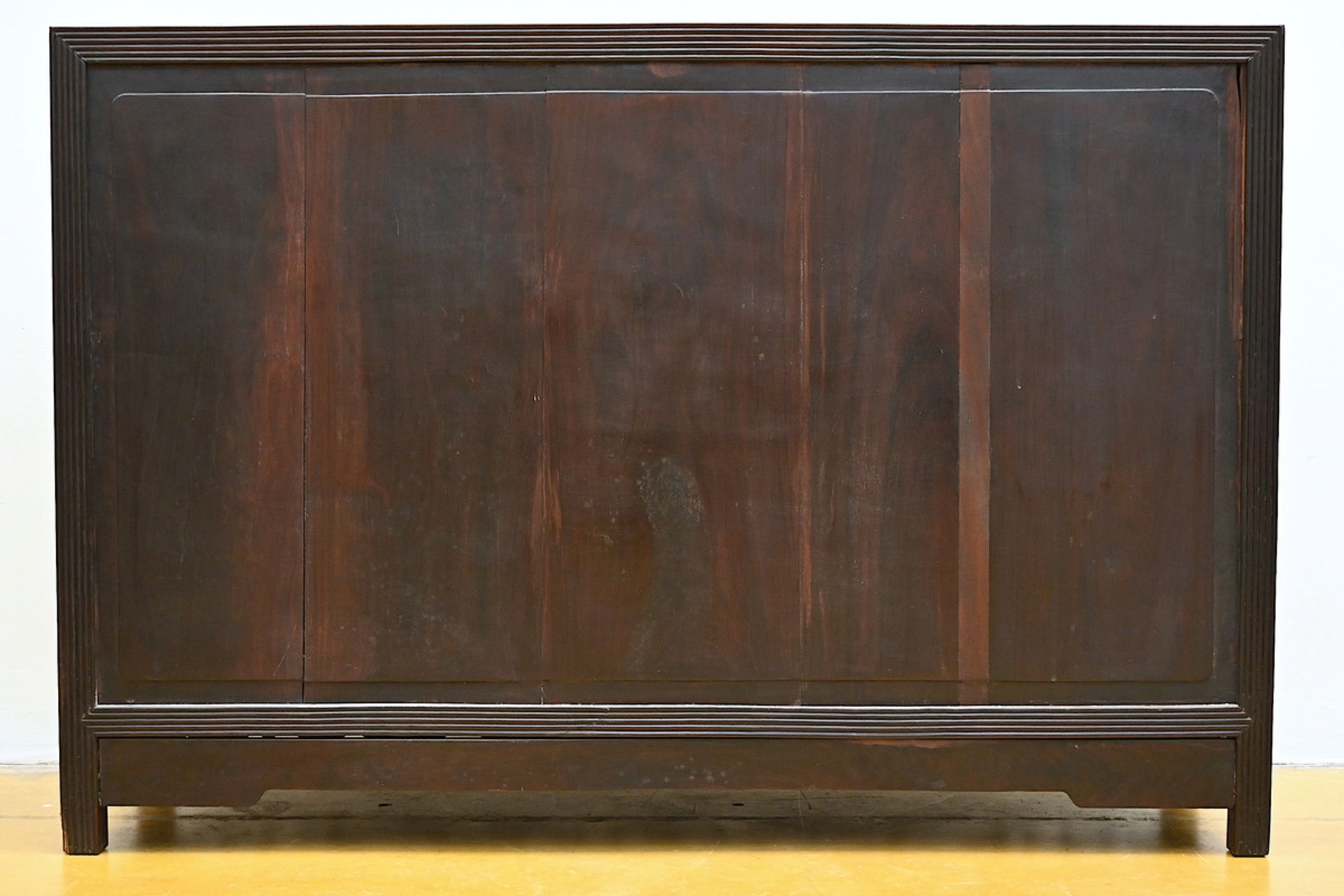 Two-door cabinet in hardwood, China 19th century (86x126x40cm) - Image 7 of 7