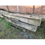 Concrete sleepers & gate posts