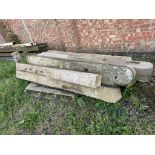 Concrete sleepers & gate posts
