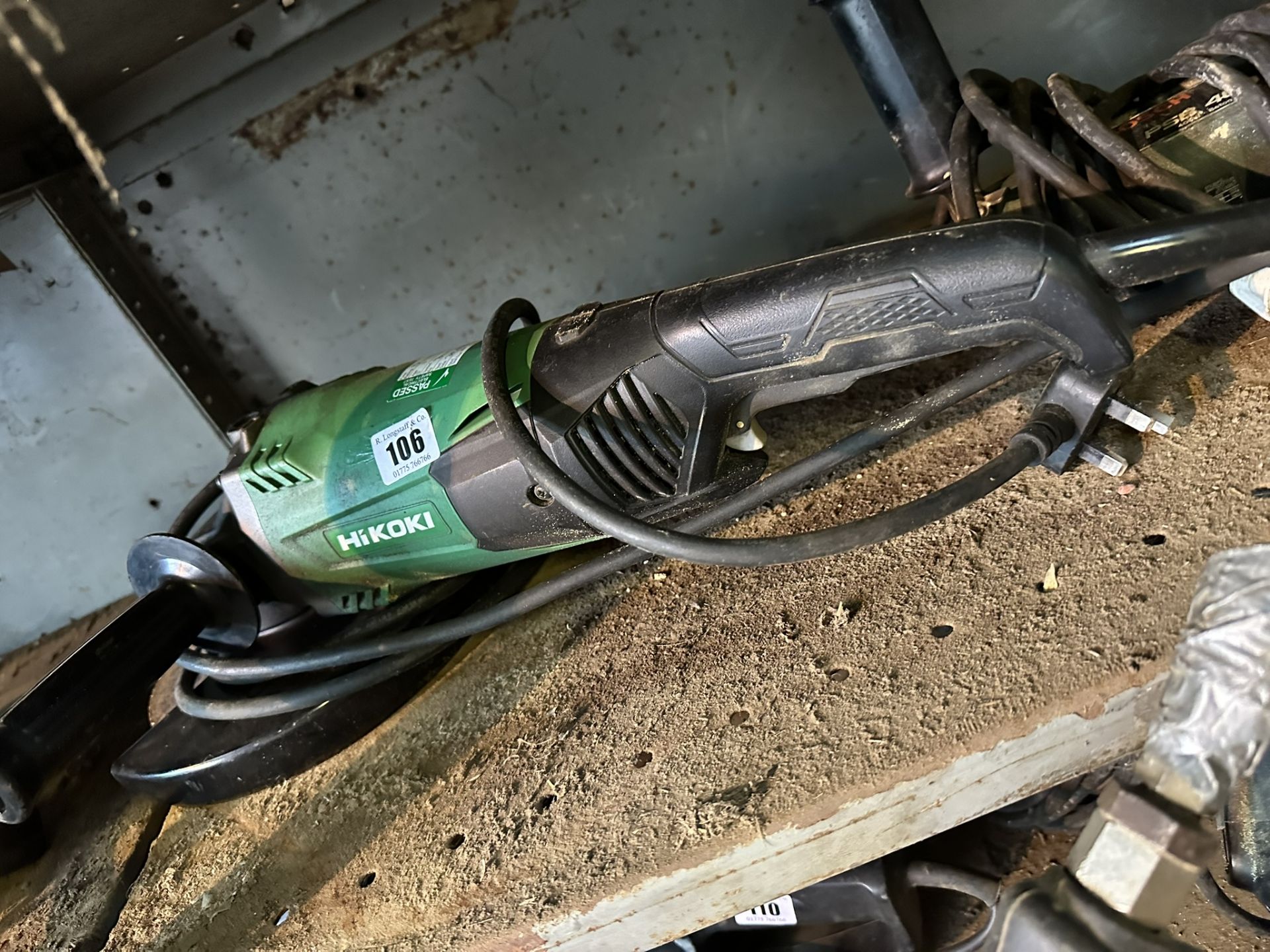 Hikoki large angle grinder