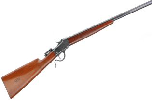 WINCHESTER A MODEL '1885 LOW-WALL' SPORTING RIFLE, 22WCF / HORNET Ser No 21545