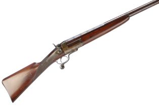 C. MOORE A 4-BORE, BLACK POWDER, SINGLE-BARRELLED ROTARY-UNDERLEVER HAMMERGUN, Ser No 5321