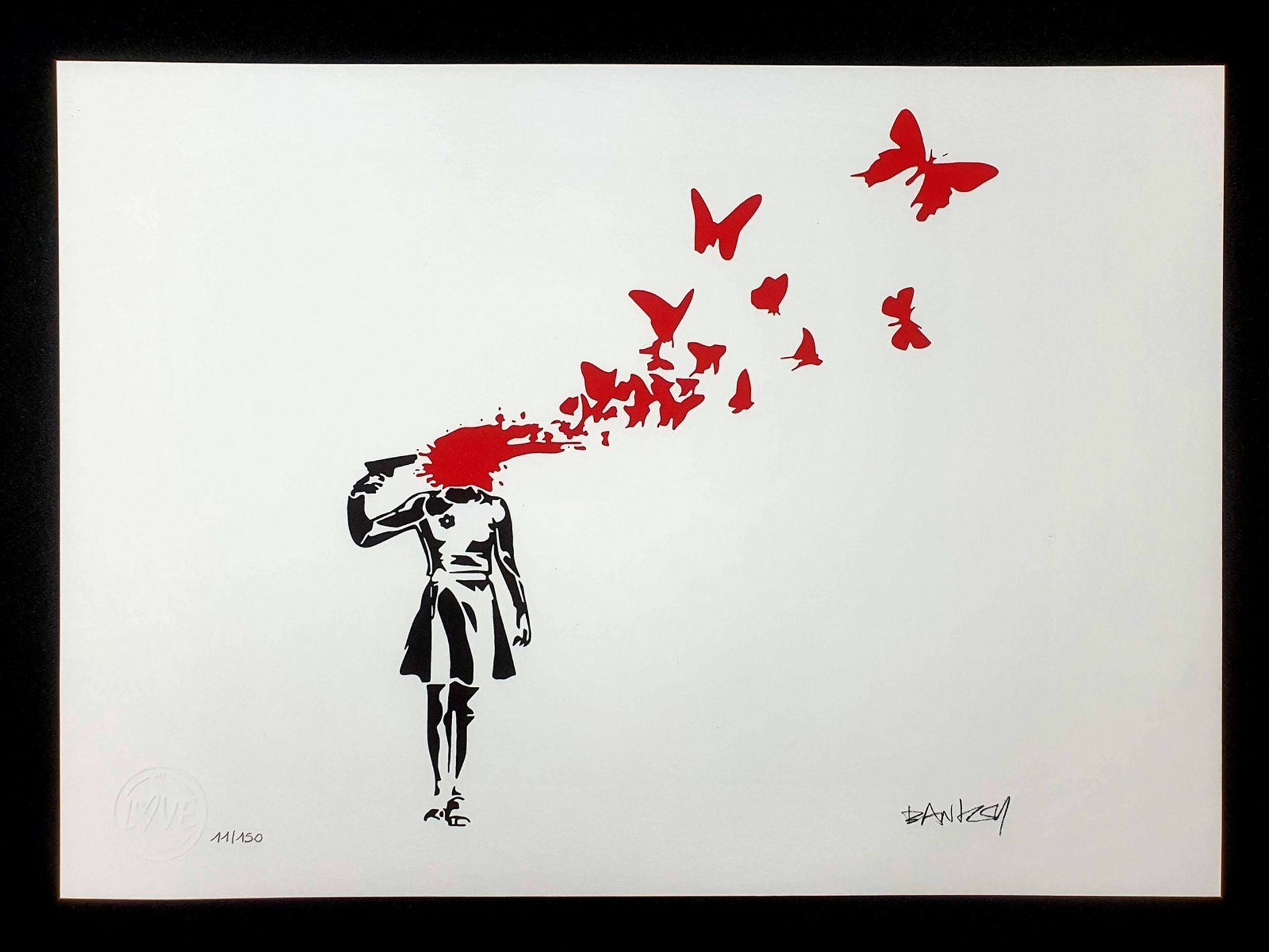 BANKSY (Né en 1974), D’Après