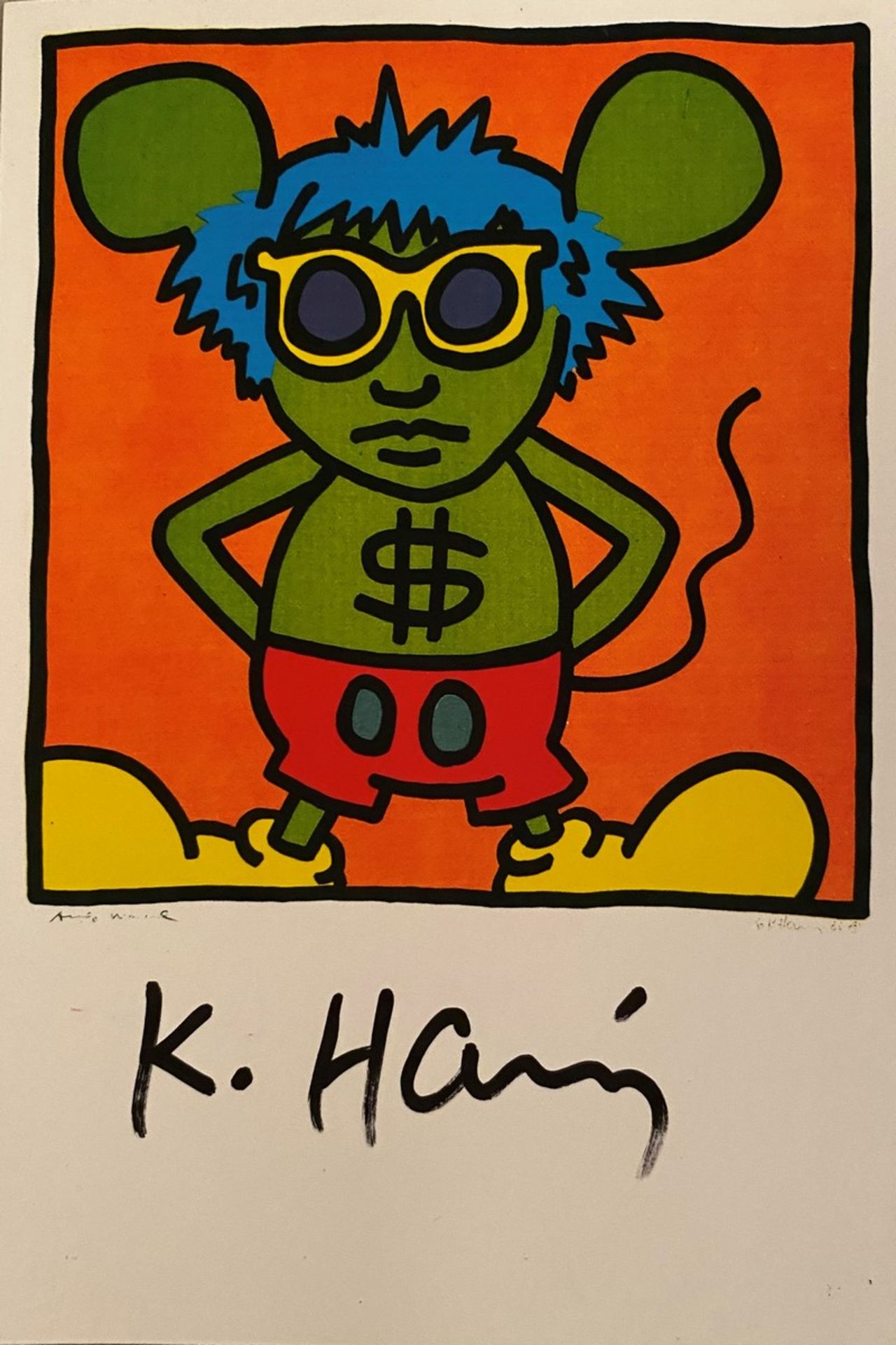 Keith HARING (1958-1990), Attribué à