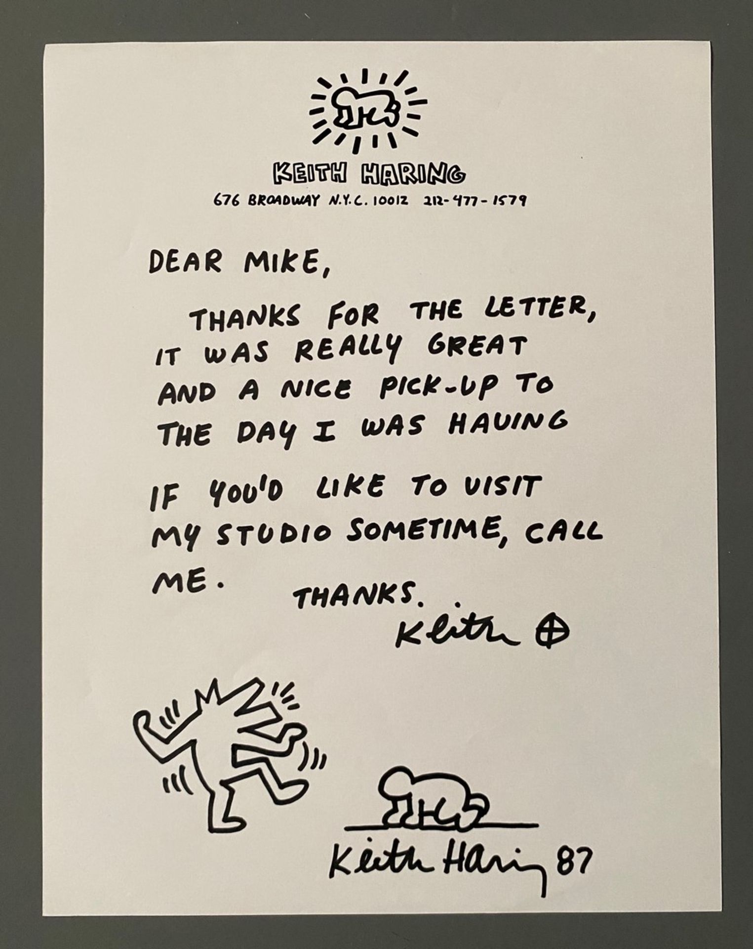 Keith HARING (1958-1990), Attribué à  - Bild 2 aus 3