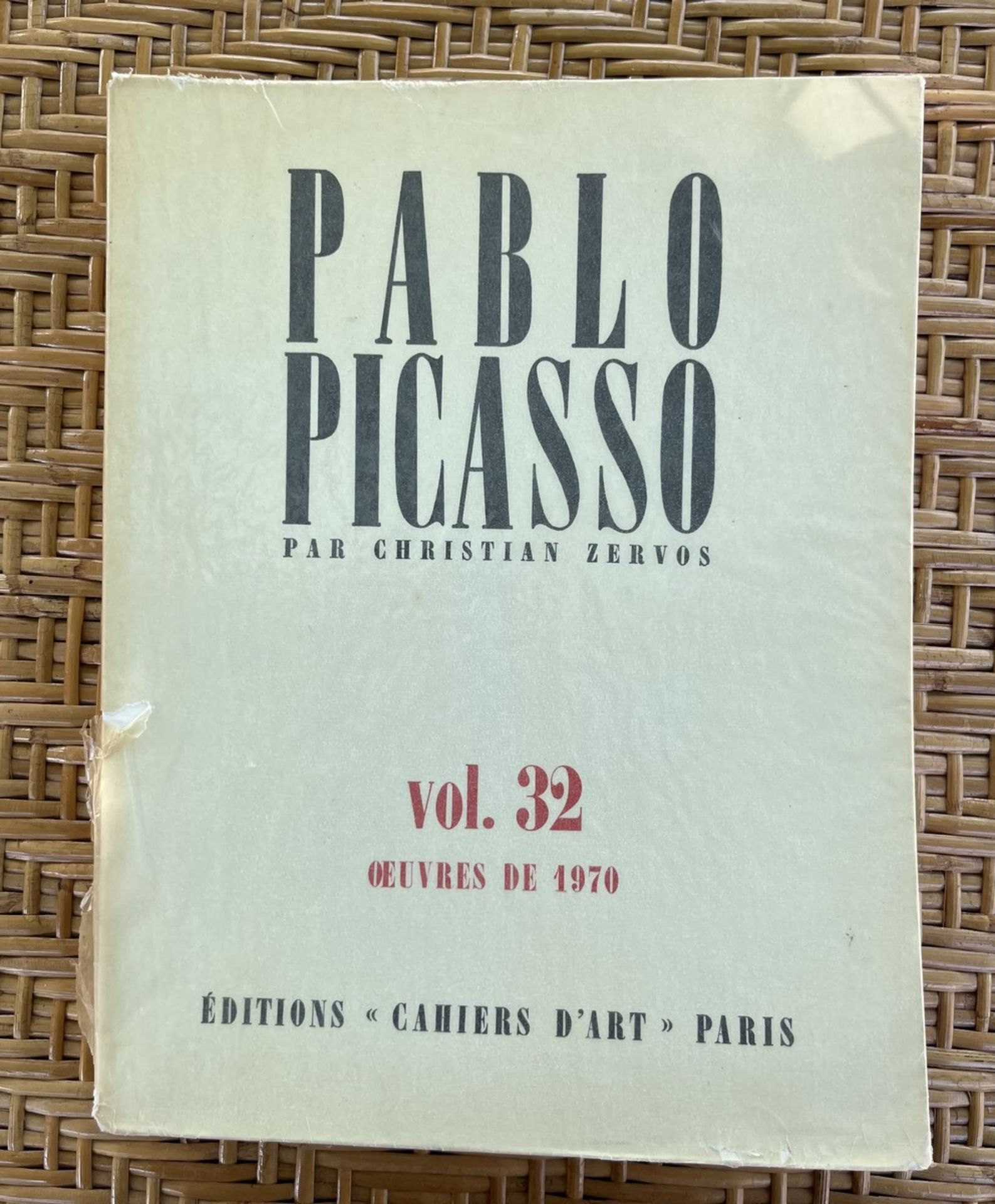 [PICASSO (Pablo)] ZERVOS (Christian). Pablo Picasso par Christian Zervos. - Image 10 of 12